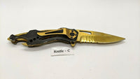 MTech USA Ballistic MT-A705 Folding Pocket Knife Spring Assisted Liner *Various*