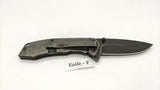 Ozark Trail Outdoor Equipment Folding Pocket Knife Assisted Plain Frame Drk Gray