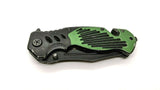 Snake Eye Tactical Series Rescue Folding Pocket Knife Assisted Combo Aluminum