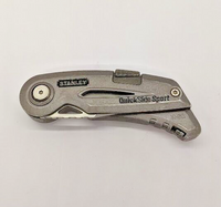 Stanley Quick Slide Sport 10-813 Combination Blade Folding Pocket Utility Knife
