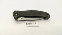 Kershaw 1735 ZING RJ Martin Design Folding Pocket Knife 3D Machined Groove Blade