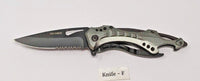 Tac-Force Speedster TF-705 Pocket Knife Spring Assisted *Variations* Gray