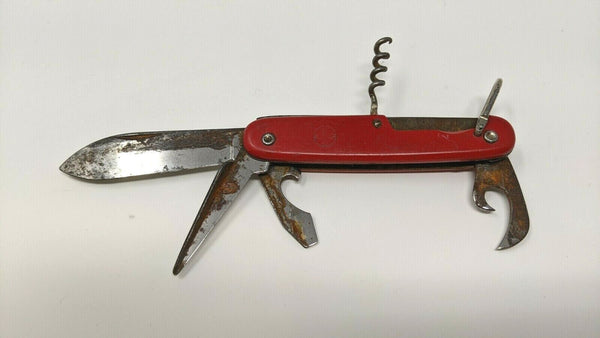 Vintage Colonial Prov USA Swiss Army Pocket Knife Bottle/Can Opener **Various**