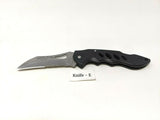 Frost Cutlery Navy Seal USA Folding Pocket Knife Combo Edge Lockback Tactical