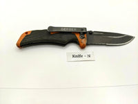 Gerber Bear Grylls Scout Folding Pocket Knife Drop Point Fine/Serrated Edge