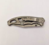 Gerber 4660115A1 Combination Blade Skeletal Frame Lock With Pocket Clip Knife