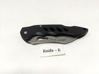 Frost Cutlery Navy Seal USA Folding Pocket Knife Combo Edge Lockback Tactical