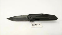 Kershaw 1160 Fraxion Anso Design Folding Pocket Knife Plain Edge Liner Lock G10