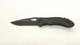 5.11 Limited Edition Blk Combo Edge Folding Pocket Knife Liner Lock Carbon Fiber
