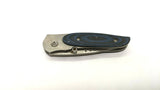 CRKT Viele 8011 Wasp Folding Pocket Knife Combination Edge Liner Lock G10 Blue