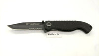 Smith & Wesson Special Tactical CKTAC Folding Pocket Knife Various Configs Black