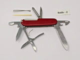 Original Victorinox Super Tinker Swiss Army Knife Toothpick & Tweezers Scissors
