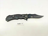 Masters Collection Ballistic MC-A003 Folding Pocket Knife Assisted Plain Dragon