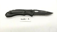 5.11 Limited Edition Blk Combo Edge Folding Pocket Knife Liner Lock Carbon Fiber