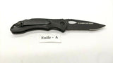 5.11 Limited Edition Blk Combo Edge Folding Pocket Knife Liner Lock Carbon Fiber