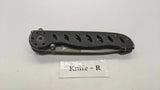 Gerber EVO Jr Folding Pocket Knife Combo Edge Liner Lock Black Anodized Aluminum