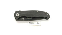 Tac-Force TF-420 Speedster Folding Pocket Knife Spring Assisted Plain Liner Blk