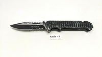 Tac-Force TF-916 Tactical Rescue Folding Pocket Knife Combo Edge Liner Lock SS