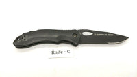 5.11 Limited Edition Blk Combo Edge Folding Pocket Knife Liner Lock Carbon Fiber