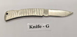 Winchester Stainless Steel Folding Pocket Knife Plain Edge Lockback Drop Point