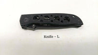 Smith & Wesson Extreme Ops CK5TBS Folding Tactical Knife Tanto Combo Liner Lock