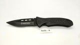 Smith & Wesson Extreme Ops Taylor Cutlery 440 CK08TBS Folding Pocket Knife Black