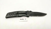 Gerber Swagger Folding Pocket Knife Frame Lock Combination Edge G10 All Black