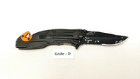 Tac-Force Model TF-525 Folding Pocket Knife Rescue Assisted Combo Edge Liner SS