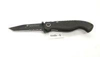 Smith & Wesson Special Tactical CKTAC Folding Pocket Knife Various Configs Black