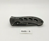 Smith & Wesson Oasis SW423G/GS Folding Pocket Knife Combo Edge Liner Lock Gray