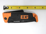 Gerber Bear Grylls Scout Folding Pocket Knife Drop Point Fine/Serrated Edge