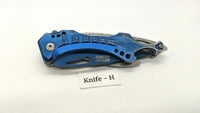 MTech USA Ballistic MT-A705 Folding Pocket Knife Spring Assisted Liner *Various*