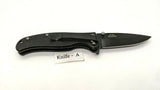 Tac-Force TF-420 Speedster Folding Pocket Knife Spring Assisted Plain Liner Blk