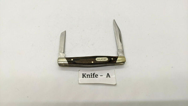Buck 375 2 Blade Folding Pocket Knife (Various)
