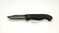 Smith & Wesson Special Tactical CKTAC Folding Pocket Knife Various Configs Black