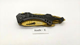 MTech USA Ballistic MT-A705 Folding Pocket Knife Spring Assisted Liner *Various*