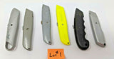 Lot of Assorted Metal Utility Knives, Some Name Brand Some Not, All Working