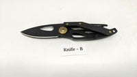 Coast Model FX200 Folding Pocket Knife Frame Lock All Black Bottle Opener Handle