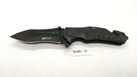 MTech USA Ballistic MT-A845 Folding Pocket Knife Assisted Liner Lock Plain Edge