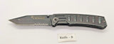 CK112S Smith & Wesson Bullseye  Folding Pocket Knife Tanto Blade *Variations*