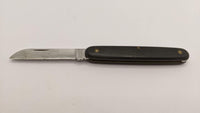 Vintage Candco Stainless Steel Switzerland Folding Knife Sheepsfoot Blade Plain