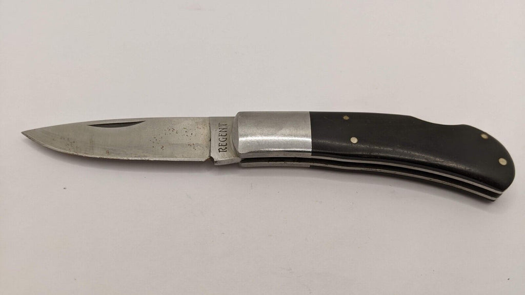 Vintage Regent Aristocrat Seki Japan Folding Pocket Knife Black Handle –  UsedKnives.com