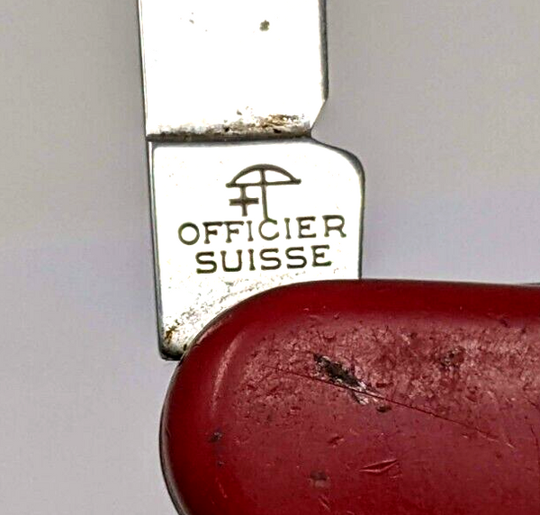 Vintage Victorinox Tourist Swiss Army Knife Awl Corkscrew Can & Bottle