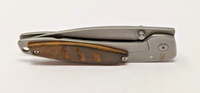 Browning Model 322557 Falcon Walnut Drop Point Liner Lock Pocket Knife