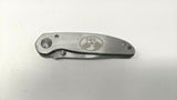 Field & Stream FS-1601 Folding Pocket Knife Brushed Aluminum Handle F&S Logo