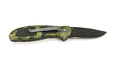 Frost Cutlery Combat Ranger Folding Pocket Knife Plain Liner Lock Camo Composite