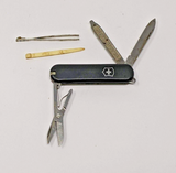 Gray Victorinox Classic SD Pocket Knife 58mm *No Logo* Toothpick Tweezers