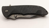 Sarge SK-811 Partially Serrated Assisted Flipper Folding Pocket Knife w/Clip
