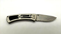 Coast LX335 Large Folding Pocket Knife Combo Edge Liner Lock 4CR14 Stainless