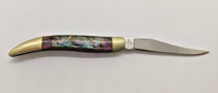 Steel Warrior Toothpick Plain Edge Clip Point Slipjoint Folding Pocket Knife